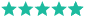 5 green stars